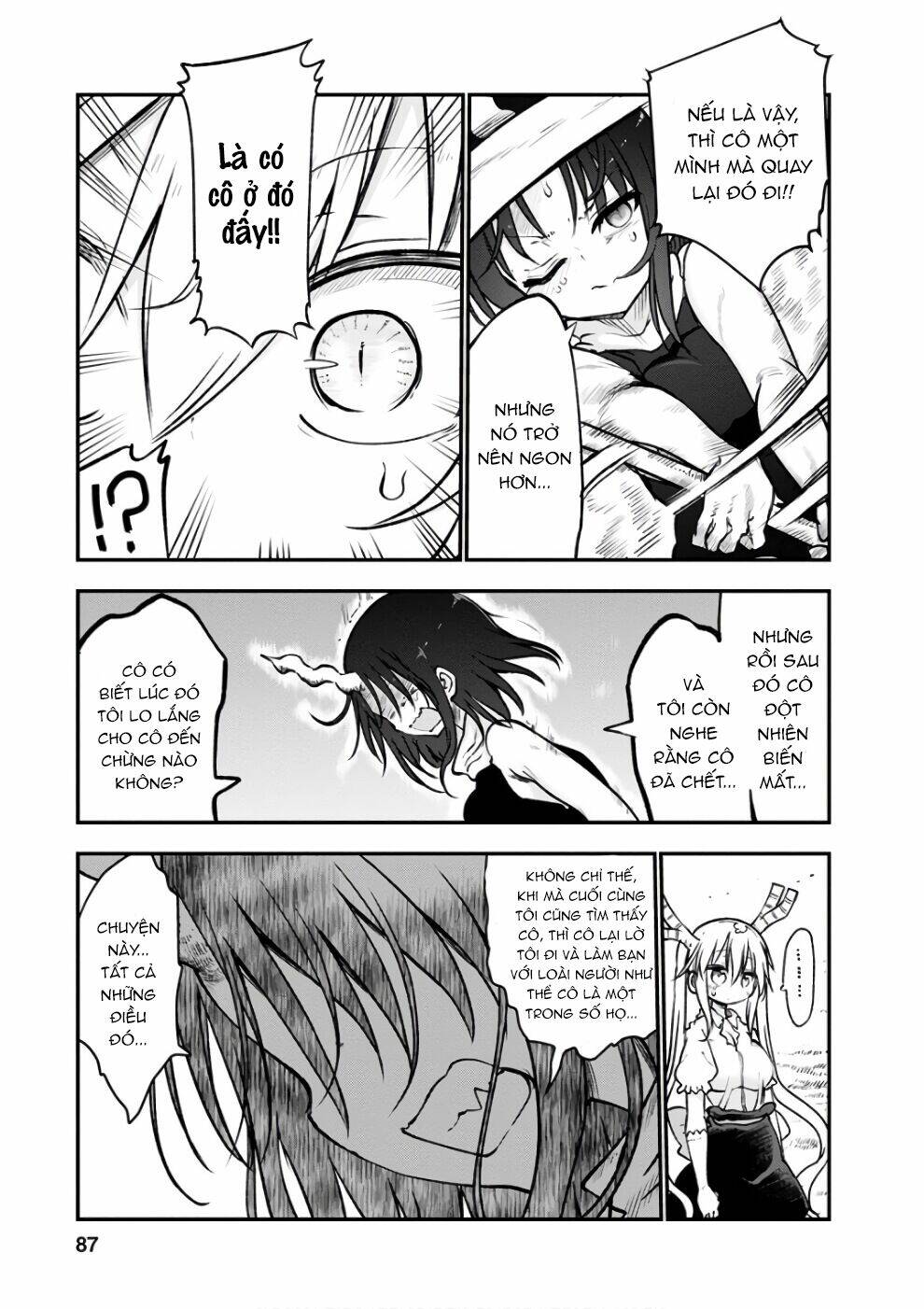 cuộc sống trả ơn của nàng rồng tohru! chapter 64: \"elma và tooru\" - Trang 2