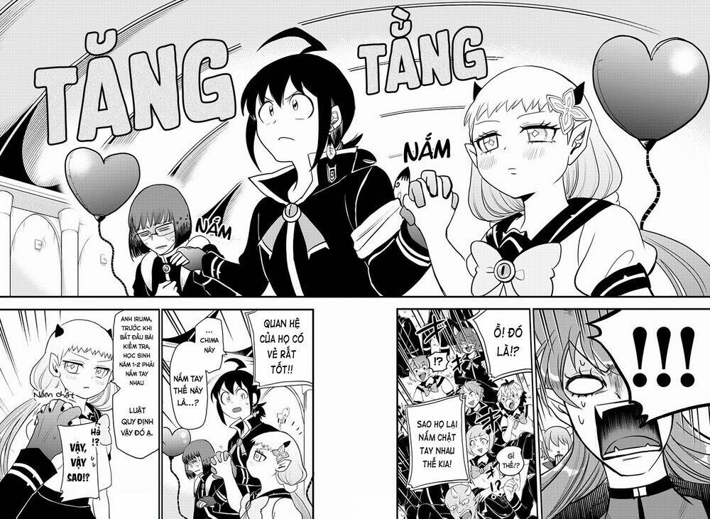 mairimashita! iruma-kun chapter 225: Âm thanh khai mạc ngân vang - Next chapter 226: nếu là vì những học trò đáng yêu